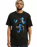 Mister Tee Herren T-Shirt Le Papillon Oversize Tee Black L