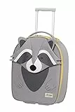 Samsonite Happy Sammies Eco - Upright XS Kindergepäck, 45 cm, 23 L, Grau (Raccoon Remy)