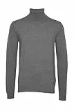 11 Project Ingbert Herren Rollkragenpullover Pullover, Größe:XL, Farbe:Gray Melange (1840051)