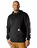 Carhartt Sleeve Logo Hooded Sweatshirt - Kapuzenpullover, Black , L