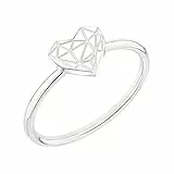 Fingerring Broken Heart Edelstahl