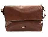 The Bridge Messenger mit Klappe Schultertasche Verstellbarer Schultergurt Männer 35x28x9 cm braun 45406301