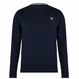 Gant Herren Classic Cotton C-Neck Pullover, Evening Blue, L EU