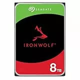 Seagate IronWolf 8TB, NAS Interne Festplatte HDD, 3.5 Zoll, 5400 U/Min, 256 MB Cache, SATA 6 Gb/s, silber, inkl. Data Rescue Service (ST8000VNZ02)