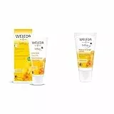 WELEDA Bio Baby Calendula Wundschutzcreme 75ml & Bio Baby Calendula Wundschutzcreme 30ml - Naturkosmetik Babypflege Windelcreme