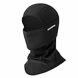 ROCKBROS Sturmhaube Balaclava Skimaske Winddicht Warm für Fahrrad Ski Motorrad Winter Unisex Einheitsgröße, Schwarz