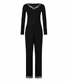 Hunkemöller Pyjama-Set - Black - M