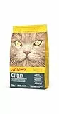 JOSERA Catelux (1 x 2 kg) | Adult | Premium Trockenfutter für ausgewachsene anspruchsvolle Katzen | Ente & Kartoffel | weizenfrei | mit diätische Fasern gegen Haarballen | Katzenfutter | 1er Pack