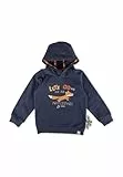 Sigikid Jungen Mini WILD Fox Sweatshirt, Dunkelblau, 104 cm