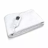 Medisana HU 665 Wärmeunterbett 150 x 80 cm, Heizdecke mit Abschaltautomatik und Überhitzungsschutz, elektrische Wärmedecke für das Bett mit 3 Temperaturstufen, waschbar