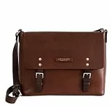 The Bridge Messanger Herren 45363101 Braun Linie lorenzo Schulterriemen, braun, Taglia unica, Minimalistisch