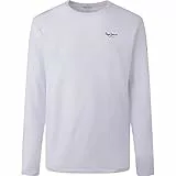 Pepe Jeans Herren Original Basic 2 Long N T-shirt, Weiß (White), S