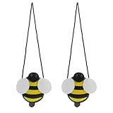 VALICLUD 2stücke Teiliges Umhängetasche Für Mädchen Mit Süßem Bienen-Design Messenger Bag Für Münzen Und Kleine Gegenstände Für Alltag Und Freizeitaktivitäten