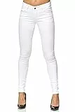 Elara Damen Stretch Hose Push Up Jeans Gummizug Chunkyrayan YF 2620 42 (XL)