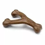 Benebone Wishbone Langlebiges Kauspielzeug für Aggressive Kauer, echter Speckgeschmack, Größe L