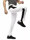 strongAnt Malerhose Stretch Stuckateur Putzer Arbeitshose Weiß mit Kniepolstertaschen - Weiß-Schwarz. Größe: 52
