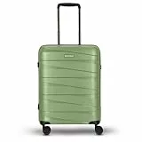 REDOLZ Hartschalen Kabinen-Koffer | Kleiner Trolley 40 x 20 x 55 cm aus hochwertigem, leichtem Polypropylen Material | 4-Rollen & TSA (Essentials 10)