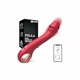 Cacuola Vibrator Dildo, Gebogene Stoßfunktion Dildos Sex Spielzeug für die Frau, Präzise Stimulation des G Punkt Vibration für Frauen, Vibratorensets für Frauen Sexspielzeug, Sex Toys