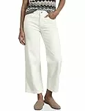 Street One Wide Leg Jeans Off White Washed 32