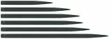 Bull's Steel Dart Grip Points 42mm