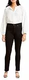 Levi's Damen 312 Shaping Slim Jeans , Black And Black, 31W / 32L