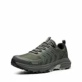 NORTIV 8 Herren wasserdichte Wanderschuhe rutschfest Leicht für Gehen Komfort Outdoor Trekking Camping Klettern Tägliche Mode Sneakers Armadillo FieldLite,Size 44,Army Green,SNHI26001M