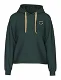 PIECES Pcchilli Ls Heart Hoodie Noos Bc