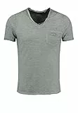 KEYLARGO Herren Soda New V-Neck T-Shirt, Salbei Green (1550), XXL EU