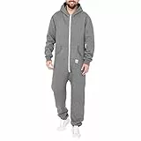 Basisstoff Sheeesh Herren Jumpsuit Dunkelgrau Gr. L