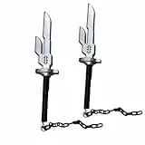 damdos Halloween Prop 24' Dagger Sword for Toji Fushiguro Cosplay, 2PCS Toji Fushiguro Katana Sword Inverted Spear of Heaven Costume Birthdays Gifts(2PCS Sets)