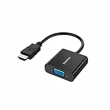 Hama VGA und USB auf HDMI Adapter, Full HD 1080p (VGA und USB Stecker, HDMI Buchse, Adapter zum Anschluss von PC, Laptop, Computer mit VGA an Monitor, TV oder Beamer mit HDMI-Anschluss, Konverter)