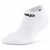 CEP - Kurze Laufsocken mit Kompression für Damen, Core 5.0 No Show, Größe III/M / 37-40, weiß