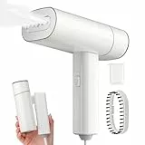 VINATO Dampfglätter, Faltbar Dampfbürste Aktualisierung Steamer Fast Wrinkle Remover, Dampfbügeleisen Kleidung, Kleingeräte Verwendbarfür Globale Reisen & Zuhause