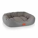 BedDog Hundebett Mittelgroße Hunde - Hundekissen XL - Hundekorb - Hundekörbchen - Hundesofa - Hundebetten für Mittelgroße Hunde - Dog Bed - Hunde Bett - Körbchen Hund Alicante-Gewebe