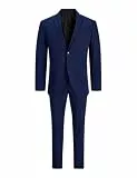 JACK & JONES Herren Jprfranco Suit Noos Business Anzug Hosen Set, Medieval Blue, 50 EU