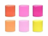 PartyDeco Krepppapierband, Gelb und Orange