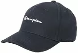 Champion Unisex Lifestyle Caps-802410 Baseballkappe, Schwarz, Einheitsgröße