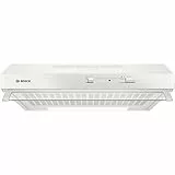 Bosch DUL62FA21 Serie 2 Unterbauhaube, 60 cm breit, Um- & Abluft, LED-Beleuchtung gleichmäßige Ausleuchtung, Schiebeschalter, 3 Leistungsstufen, Vliesfilter, Black