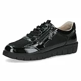 Caprice Damen 9-23611-45 Sneaker, Black Comb, 42 EU Weit