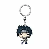 Funko Pop! Keychain: Naruto Classic - Sasuke Uchiha - Neuartiger Schlüsselanhänger - Vinyl-Minifigur Zum Sammeln - Strumpffüller - Geschenkidee - Offizielle Handelswaren - Anime Fans - Minifigur