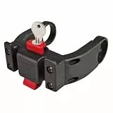KLICKFix Lenkeradapter E mit Schloss, Schwarz, One Size mit Schloss, 0211EBL