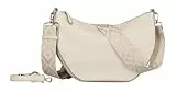 Gabor bags Linda Damen Umhängetasche Crossbody Bag Mittelgroß Weiß