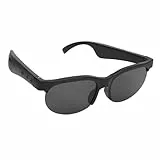 Elprico AI Smart Brille, Bluetooth 5.3 Übersetzungsbrille mit 144 Sprache, Drahtloser Bluetooth AI Smart -Übersetzer Sonnenbrille für Sportmusik -Rufe, Unterstütztes Fingerabdruck