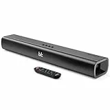 MAJORITY Naga 60 Soundbar für TV Geräte | TV Soundbar mit Integriertem Subwoofer | Bluetooth Sound Bar HDMI ARC | 120W Lautsprecher für Fernseher | 2.1 Soundsystem mit EQ | Wandmontierbar Sound Bar