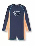 Steiff Jungen strand overall Badeanzug, Steiff Navy, 80 EU