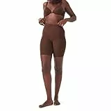 Spanx Shapewear für Damen Tummy Control Power Short (Regular und Übergröße), Chestnut Brown, M