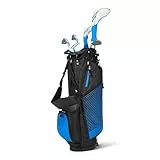 Amazon Basics Golfschläger-Set mit 6 Schlägern, 3 Abdeckungen und Standbag