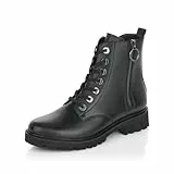 Remonte Damen D8671 Mode-Stiefel, Schwarz (Black/ 01), 39 EU