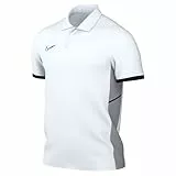 Nike FZ9759-100 M NK DF ACD25 SS Polo Sweatshirt Herren White/Black/Wolf Grey/Black Größe L