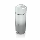 Ninja 400 ml Sip Perfect Trinkflasche für Heißgetränke, BPA-frei, spülmaschinenfest, Thermosflasche, Weiß, DW1603EUUKWH